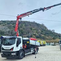 Iveco Eurocargo 180E32P Gru Fassi 185 + gib