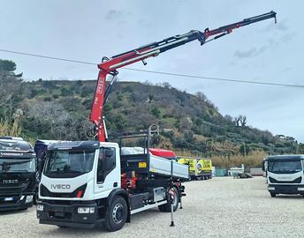 Iveco Eurocargo 180E32P Gru Fassi 185 + gib