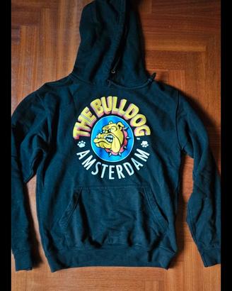 Felpa nera The Bulldog Amsterdam