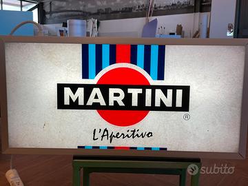 Insegna vintage Martini l'Aperitivo