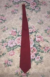 Cravatta Seta Classica Bordeaux