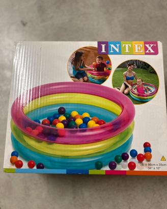 3 prodotti intex - piscinette e salvagente