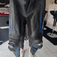 pantalone moto spyke in pelle 