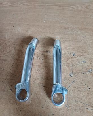 Coppia maniglie appendici per manubrio bicicletta 