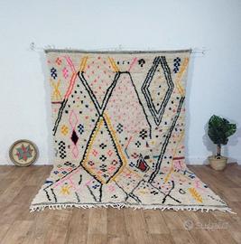Tappeto berbero fatto a mano 290 × 200 cm