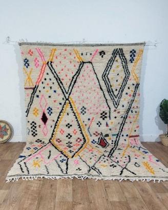 Tappeto berbero fatto a mano 290 × 200 cm