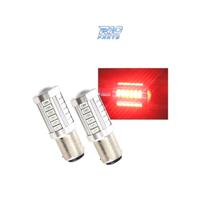2 LAMPADE LED ROSSO BA15S PER LUCE DI STOP
