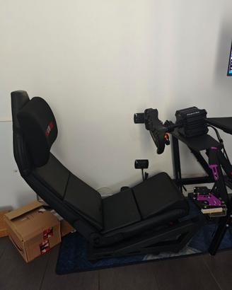 Postazione completa Next Level Racing + Fanatec