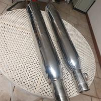 Scarichi Screamineagle Cromati per Sportster -