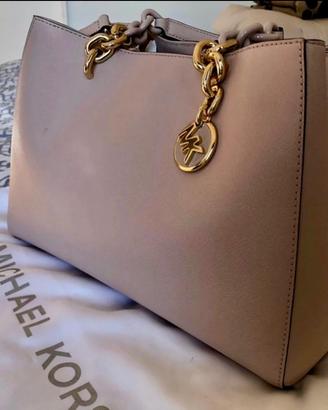 "Borsa Michael Kors Jet Set Travel rosa cipria"