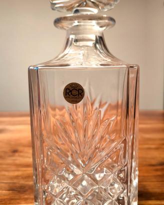 Brocca bottiglia cristallo RCR Royal Cristal Rock 