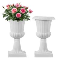 Vaso per Fioriere in Plastica 25 x 42 cm Set da 2
