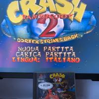 🇮🇹Crash Bandicoot 2 PS1 PAL - TESTATO