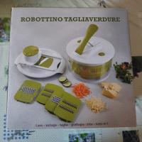 robottino taglia verdure lava asciuga grattugia 