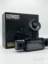 Dash Cam Auto 3 Telecamere 1080P Full HD - Nuovo