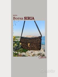 borsa fatta a mano all'uncinetto 