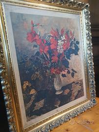 Stampa Quadro Litografica artista "Roland Oudot"