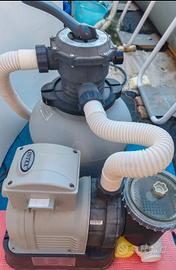 filtro sabbia (palline) piscina intex 