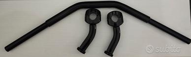 manubrio+ riser, drag bar, moto, custom, Harley 