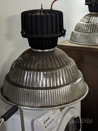 Lampadario industriale per arredamento vintage