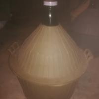 damigiane vetro verde 54 lt