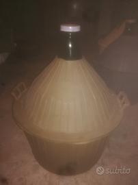 damigiane vetro verde 54 lt