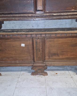 cassapanca antica in noce 