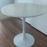 Tavolino bianco rotondo 70 cm