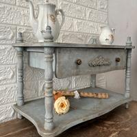 Etagere in legno Shabby Chic