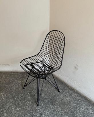 Eames Wire Chair - sedia nero