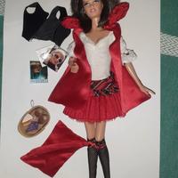 Barbie top model in little red riding hood outfit