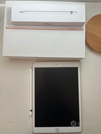 Ipad 128 gb+apple pencil+custodie+tastiera