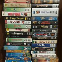 Videocassette Vhs Disney Pixar Warner Bros ecc