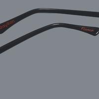 Ray Ban Stecche RB3016 Clubmaster Nere Originale p