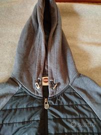 COLMAR FELPA TRAPUNTATA CON CAPPUCCIO 