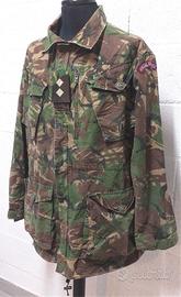 Giaccone inglese mimetico DPM del 1999 Tenente SAS