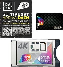 Cam TivùSat 4K Ultra HD + Scheda - Audio/Video In vendita a Bari