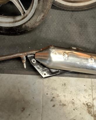 marmitta e scarico sh 150