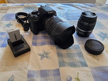 Canon EOS 700D + 18-55mm IS II + Accessori