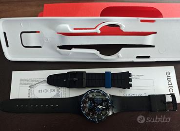 Swatch KAICCO SUSB406 Cronografo  Full Set + Gar.