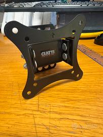 Ciatti Enmono 30 nero - supporto TV a muro.