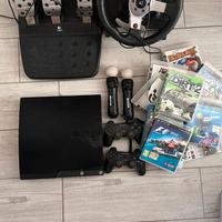 SONY PS3 + GIOCHI + LOGITECH G25