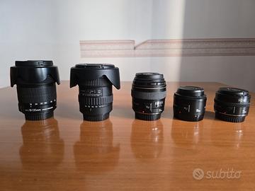 Obiettivi per Canon (11-16, 18-135, 35, 85, 17-85)