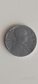 5 lire 1953 Città del Vaticano Papà Pio XII
