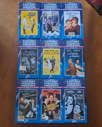 9 VHS videocassette La Grande Commedia Americana