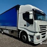 Iveco stralis 450 centina 9.60mt e sponda 2010 E5