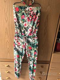 Tuta jumpsuit floreale Liu-Jo 16 anni 164 cm