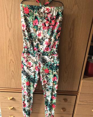 Tuta jumpsuit floreale Liu-Jo 16 anni 164 cm