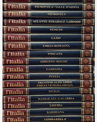 Enciclopedia "L'Italia" - De Agostini 1985
