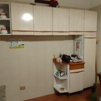 modernariato. Pensili lucidi da cucina. 2 pareti